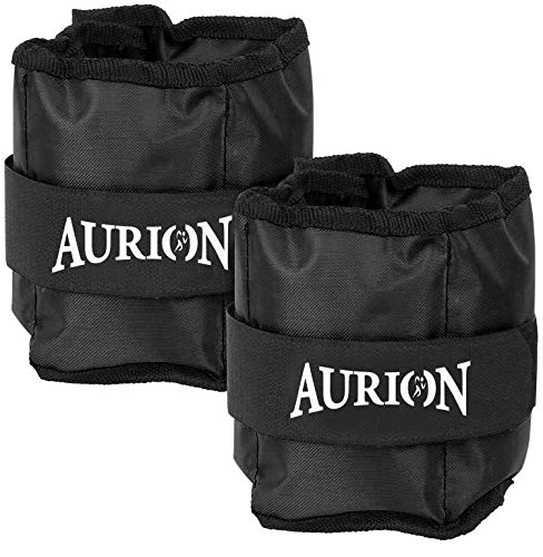 2 kg x 2 kg AURION Wrist/Ankle Weights Home Gym Weight Bands 