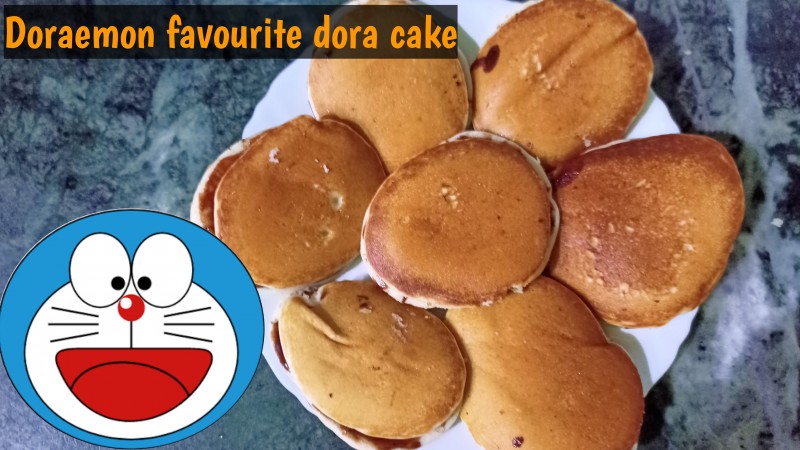 Dora cake With Nutella | Dorayaki Recipe | Kids Favourite Doraemon Cakes -  YouTube