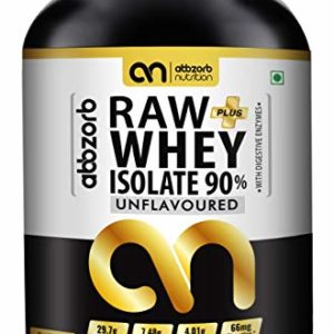 Abbzorb Nutrition Raw+ Whey Isolate 90% 29.7g