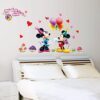 The Splash Vinyl Cartoons Wall Door Sticker, 19.68 x 27.55 Inches, Multicolour - Image 3