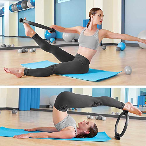 FEGSY Fiberglass Foam Circle Exercise Pilates Ring with Full Body