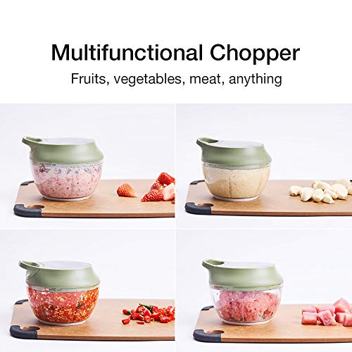 Multi Functional Kitchen Vegetable Chopper Polypropylene Pull String Chopper