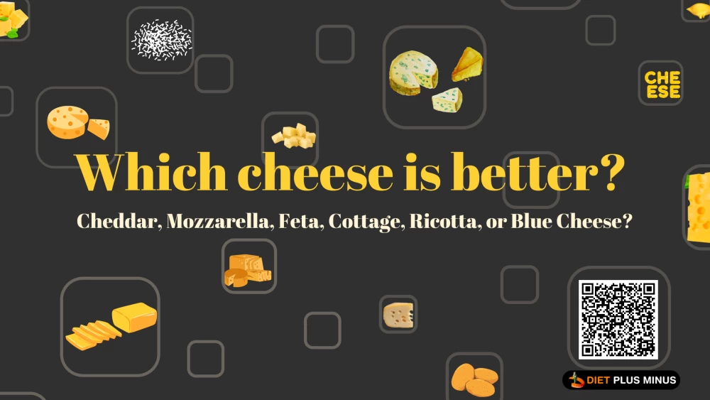 Which cheese is better? Cheddar, Mozzarella, Feta, Cottage, Rico Diet
